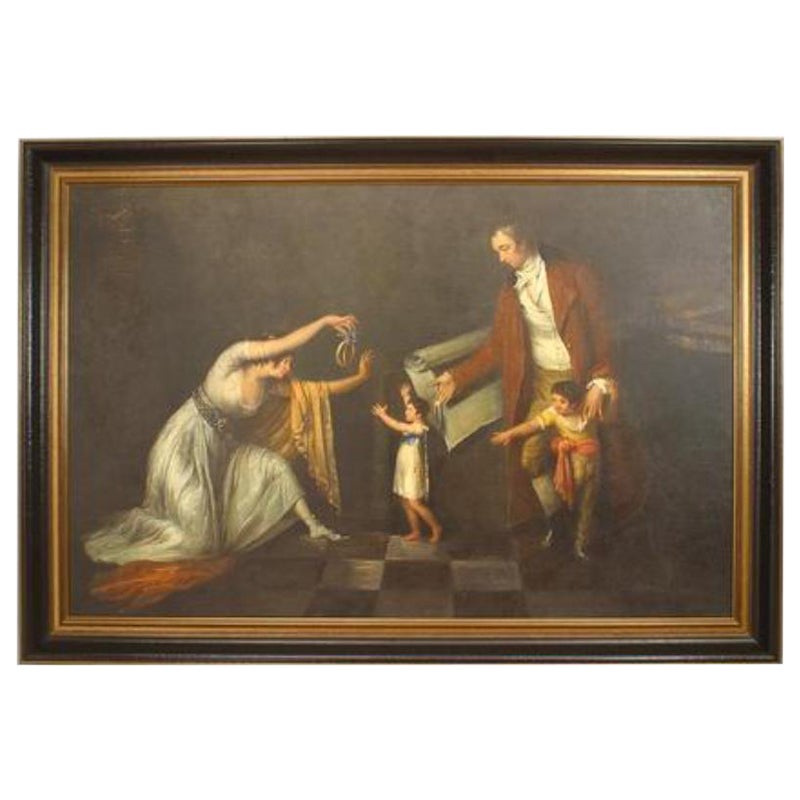 Exemplaire du portrait de famille allégorique