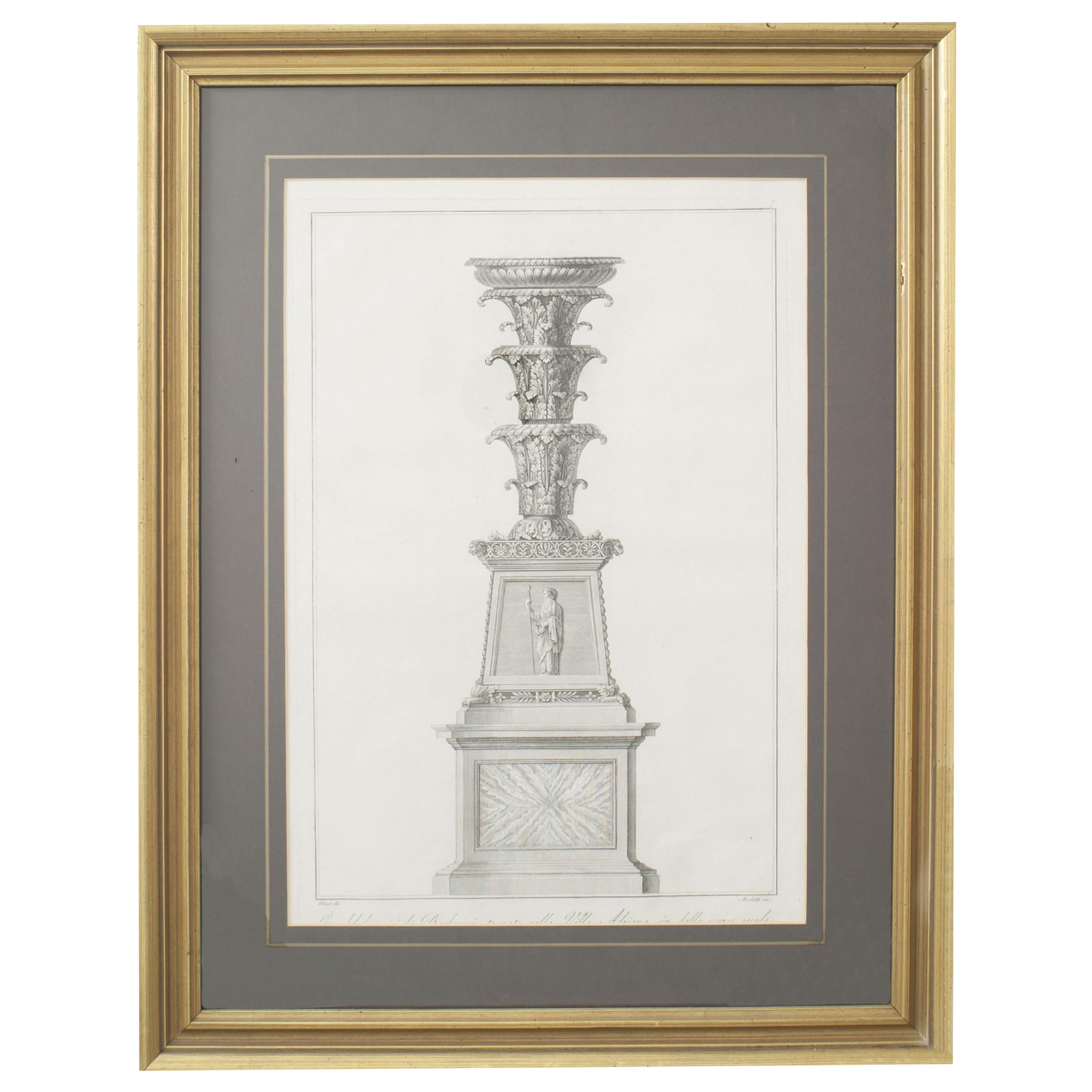 Italian Neo-Classic Architecture Print