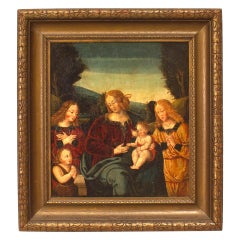 Italian Renaissance Madonna and Child Painting