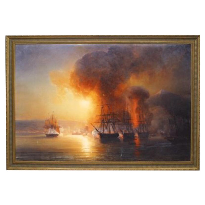 Copy of "Capture of the Fort of Saint-Jean D'Ullioa" Painting