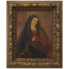 Portrait de Madonna de la Renaissance espagnole
