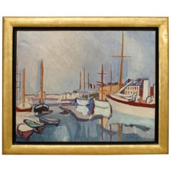 Copia del dipinto "Le Port Du Havre
