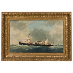 Copia di un paesaggio marino "Steamer One