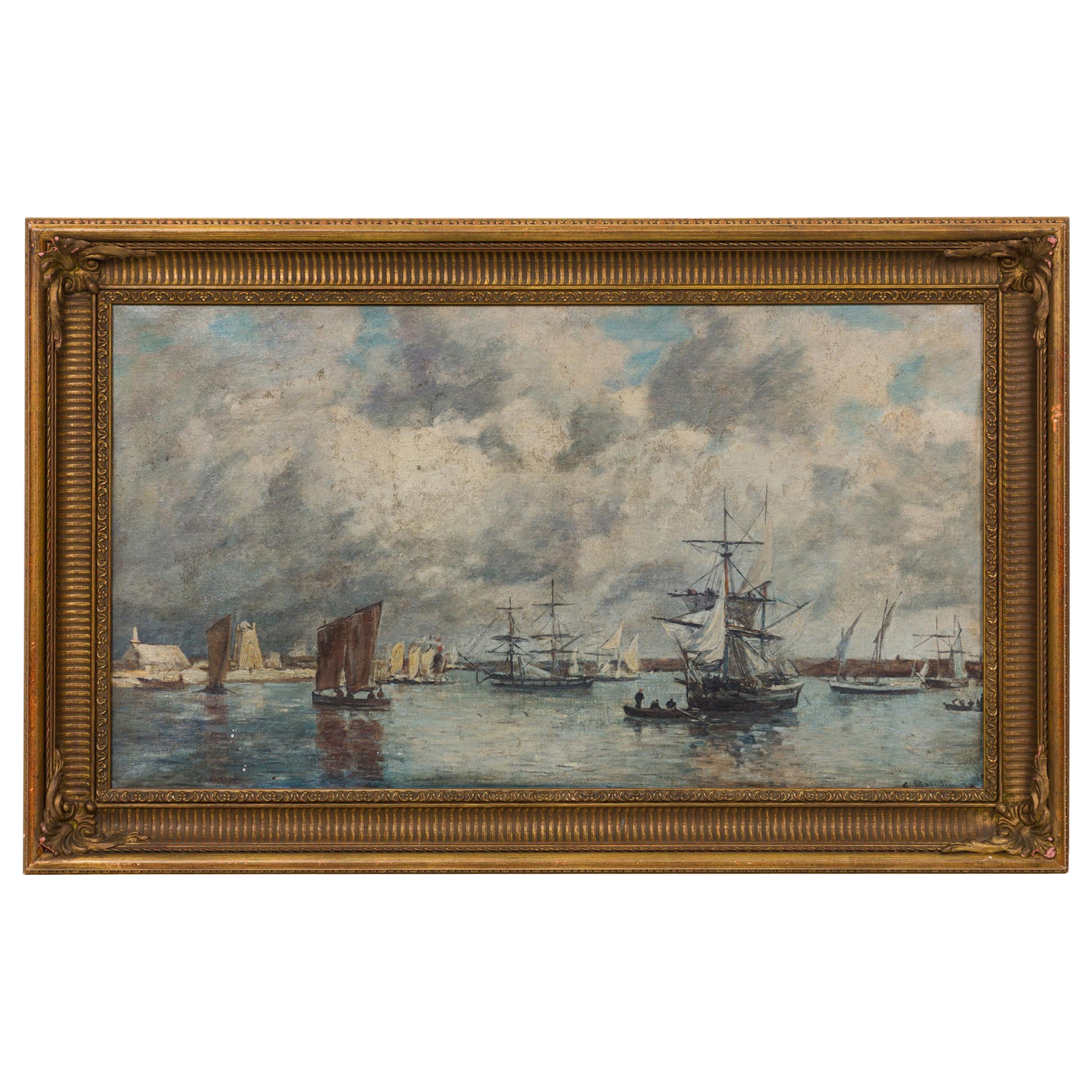 Camaret Boat Seascape Painting