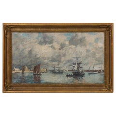 Camaret Barca Paesaggio marino Pittura