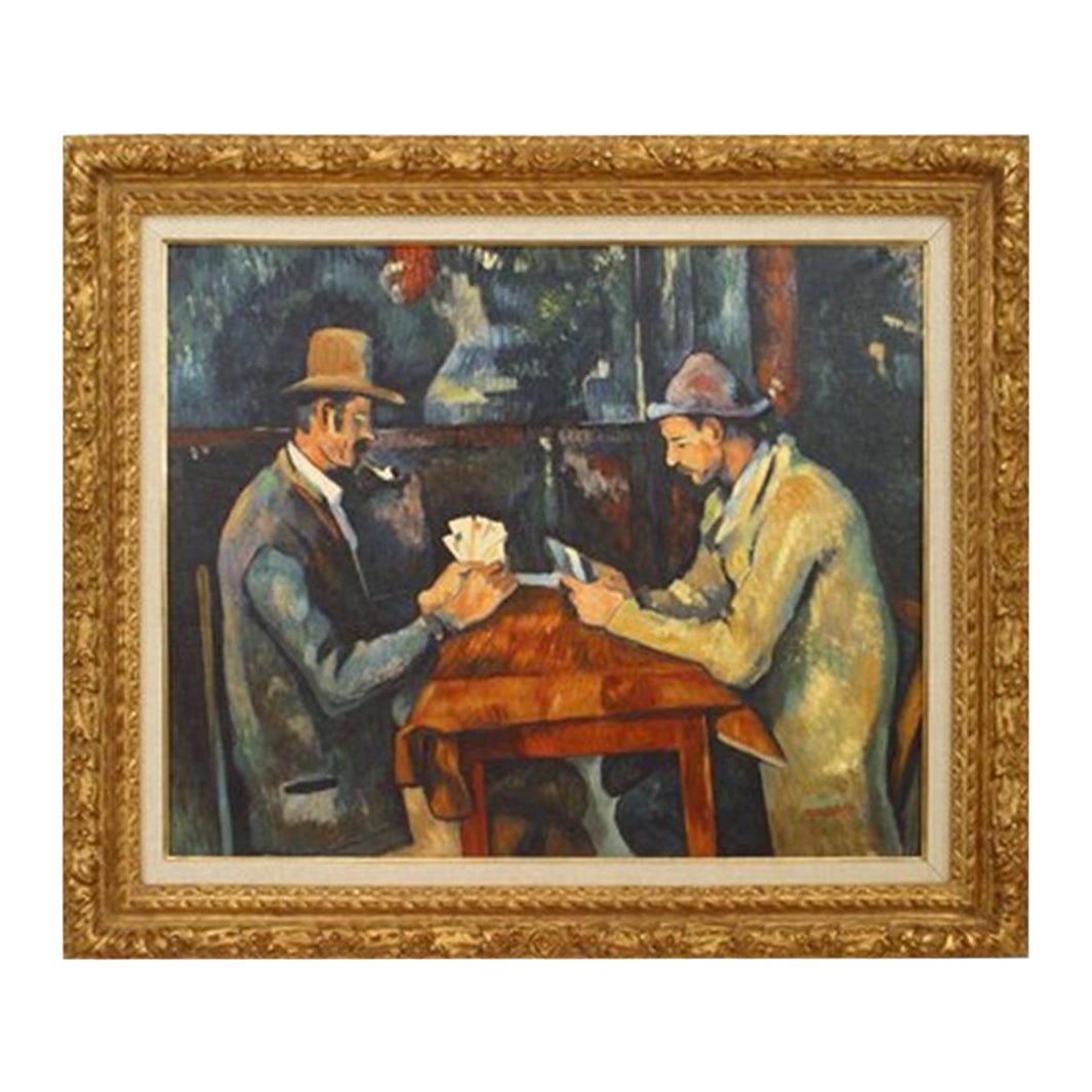 The Card Players Interior Scene