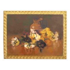 American Impressionist Flower Still Life
