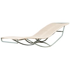 Walter Lamb for Brown Jordan Bronze 'Waikiki' Rocking Chaise Lounge, circa 1960s