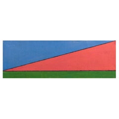 Unknown European artist. Oil on canvas. Abstract motif. Mid-20th C.
