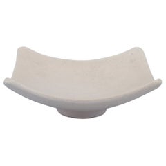 Suzanne Ramié for Atelier Madoura, France. Unique ceramic square bowl.