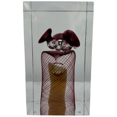 Cubo di vetro Oiva Toikka - Edizione speciale 3 / 50 Iittala