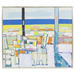 Pintura Geométrica Abstracta Contemporánea