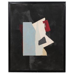 Peinture abstraite moderne de style cubiste