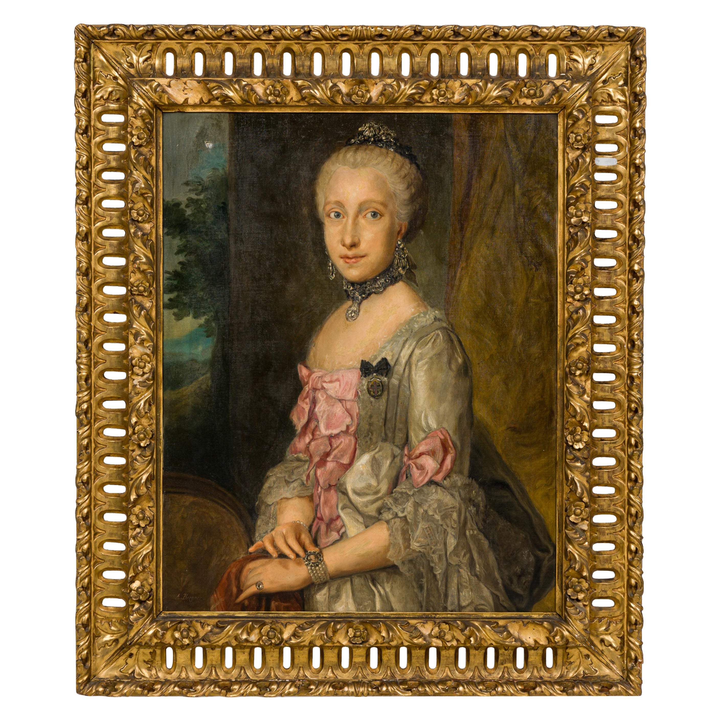 Ritratto della Lady Pink francese