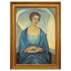 Copy of "Woman Meditating"  Portrait