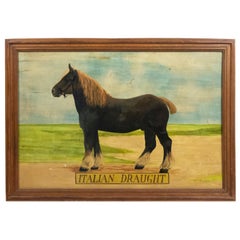 Cavallo di campagna americano Pittura a mano libera