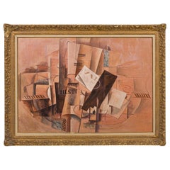 Braque „Der Musikertisch“ Gemälde