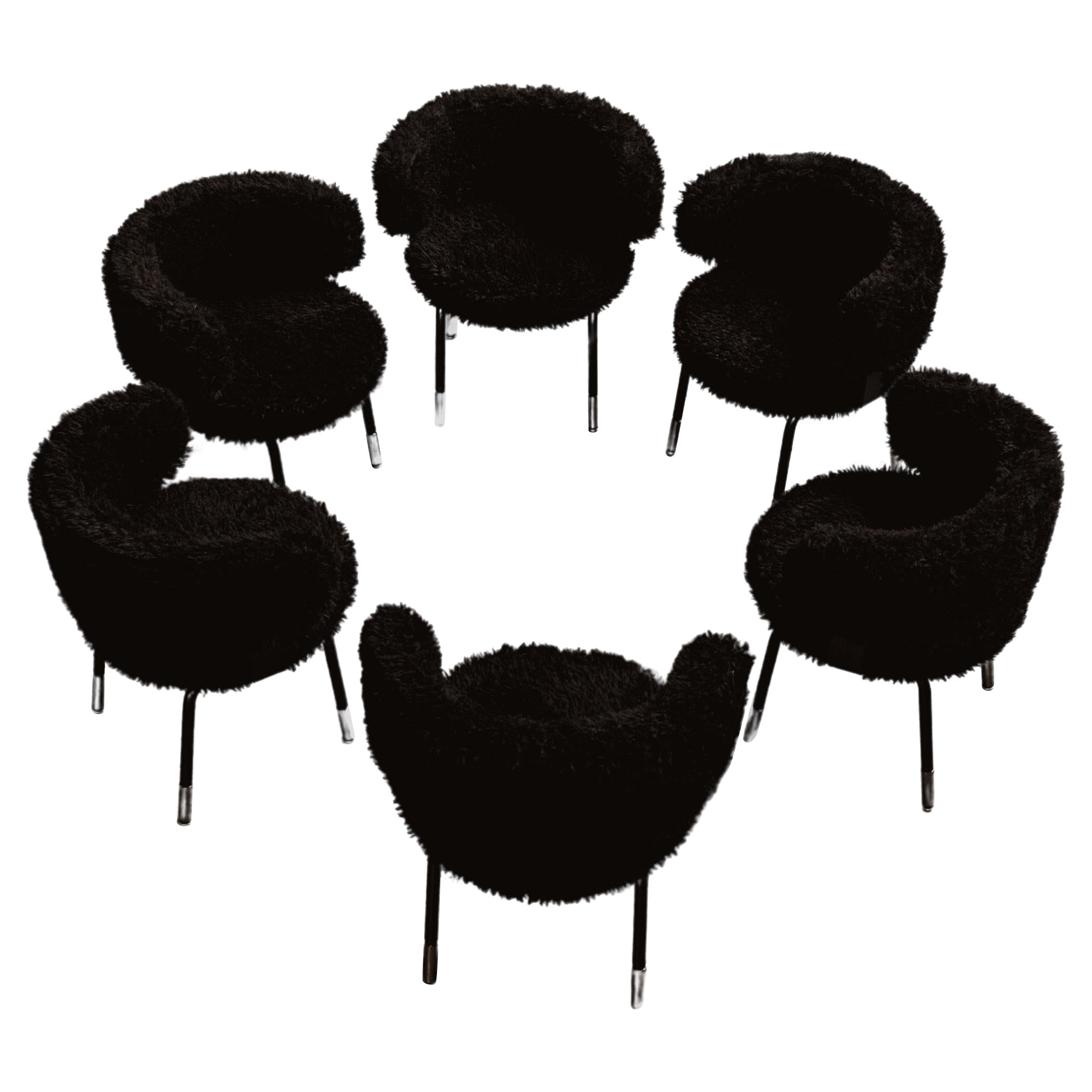 Gianni Moscatelli Dining Chairs for Formanova, 1968, Set of 6