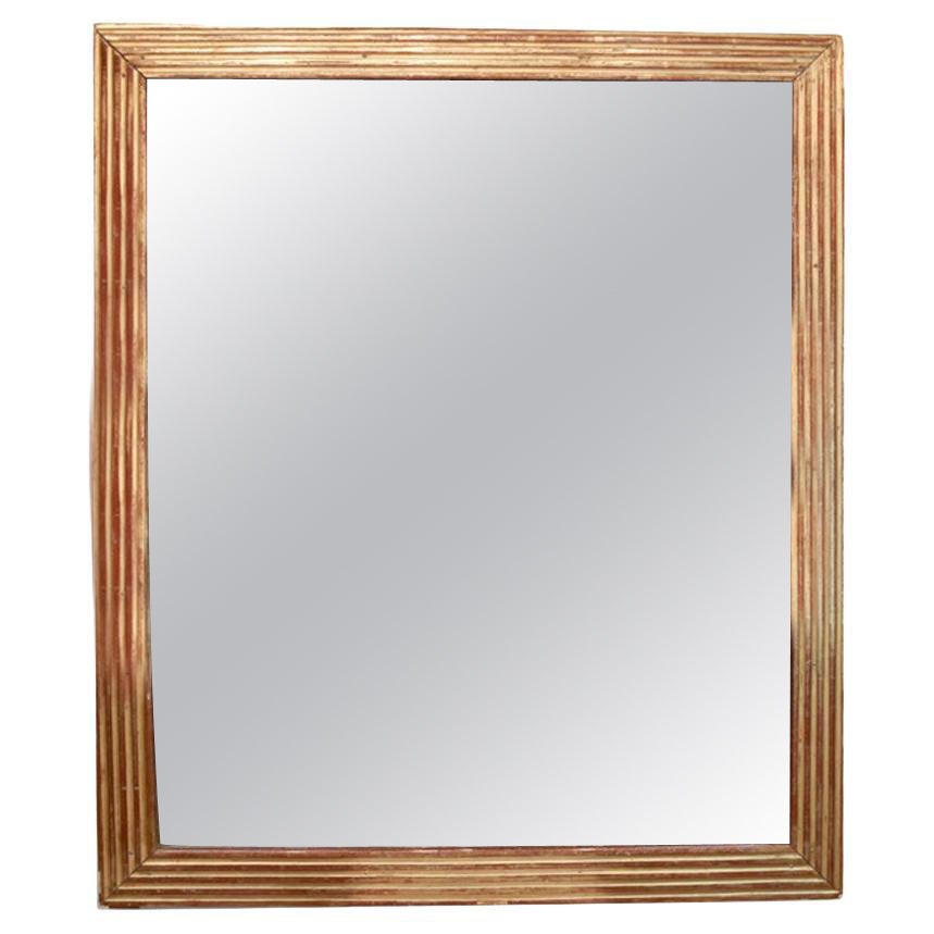 18th Century Directoire Gilded Mirror