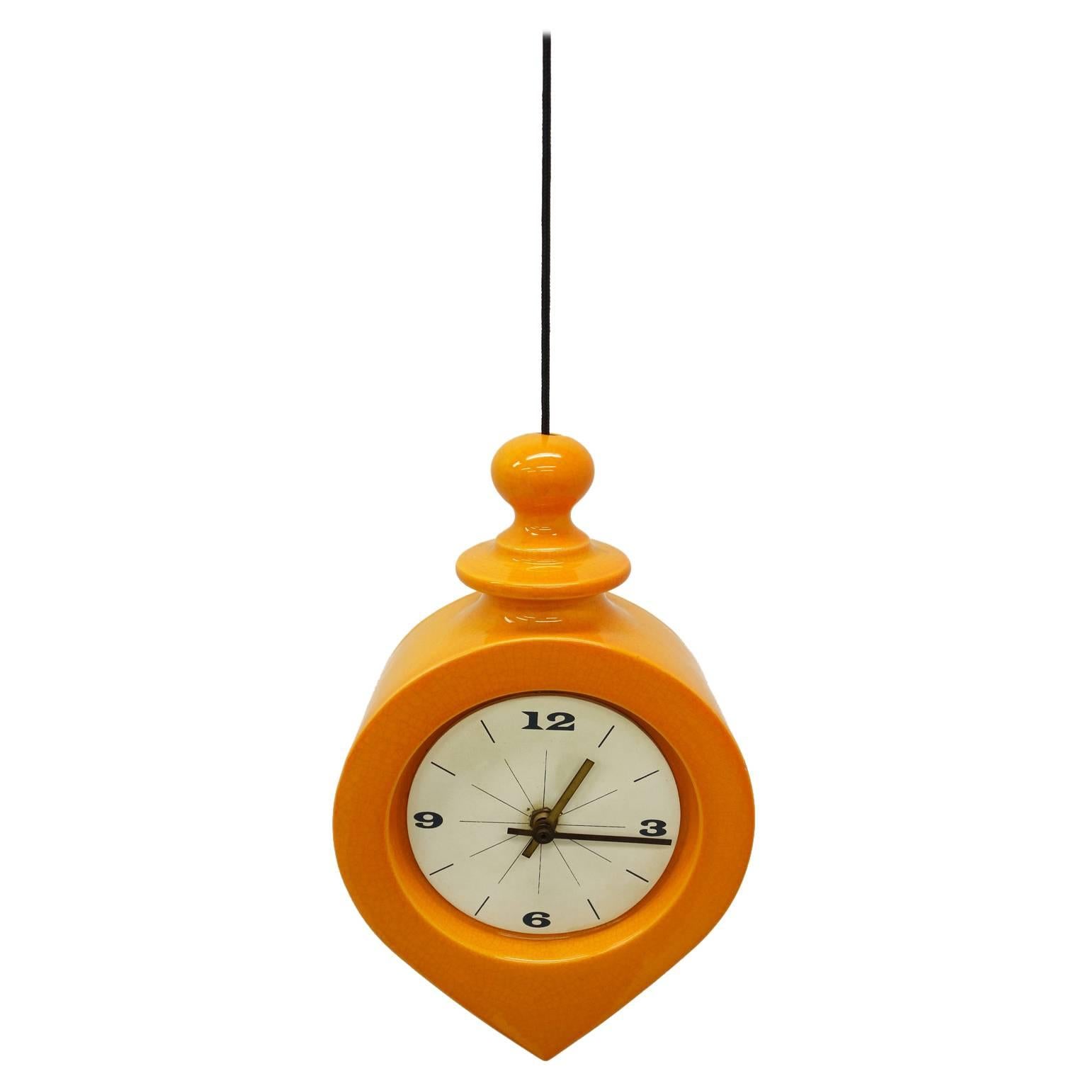 Charles Chaney Hanging Clock by Vohann of California