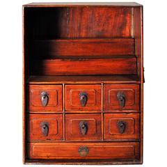 Chinese Tabletop Apothecary Chest
