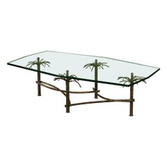 Mesa baja Brutalista estilo Silas Seandel