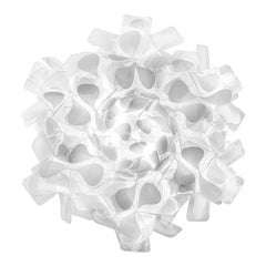 Slamp Clizia Media per soffitto/parete MNM  Whiting - design di Adriano Rachele Rac