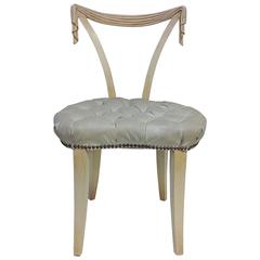 Stylish Drape Back 1940s Chair by Grosfeld House
