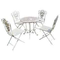 Vintage 1960s garden furniture set
