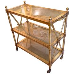 Late 19th Century Napoleon III Gilt Etagere