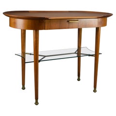 Exquisite Mid Century Entrance  Console Table