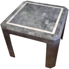 Maitland Smith Tessolated Stone Side Table