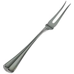 Buccellati Sterling Silver 'Milano' Two-Tine Carving Fork 9