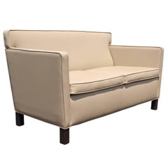 Ludwig Mies Van Der Rohe Krefeld Leder-Sofa für Knoll