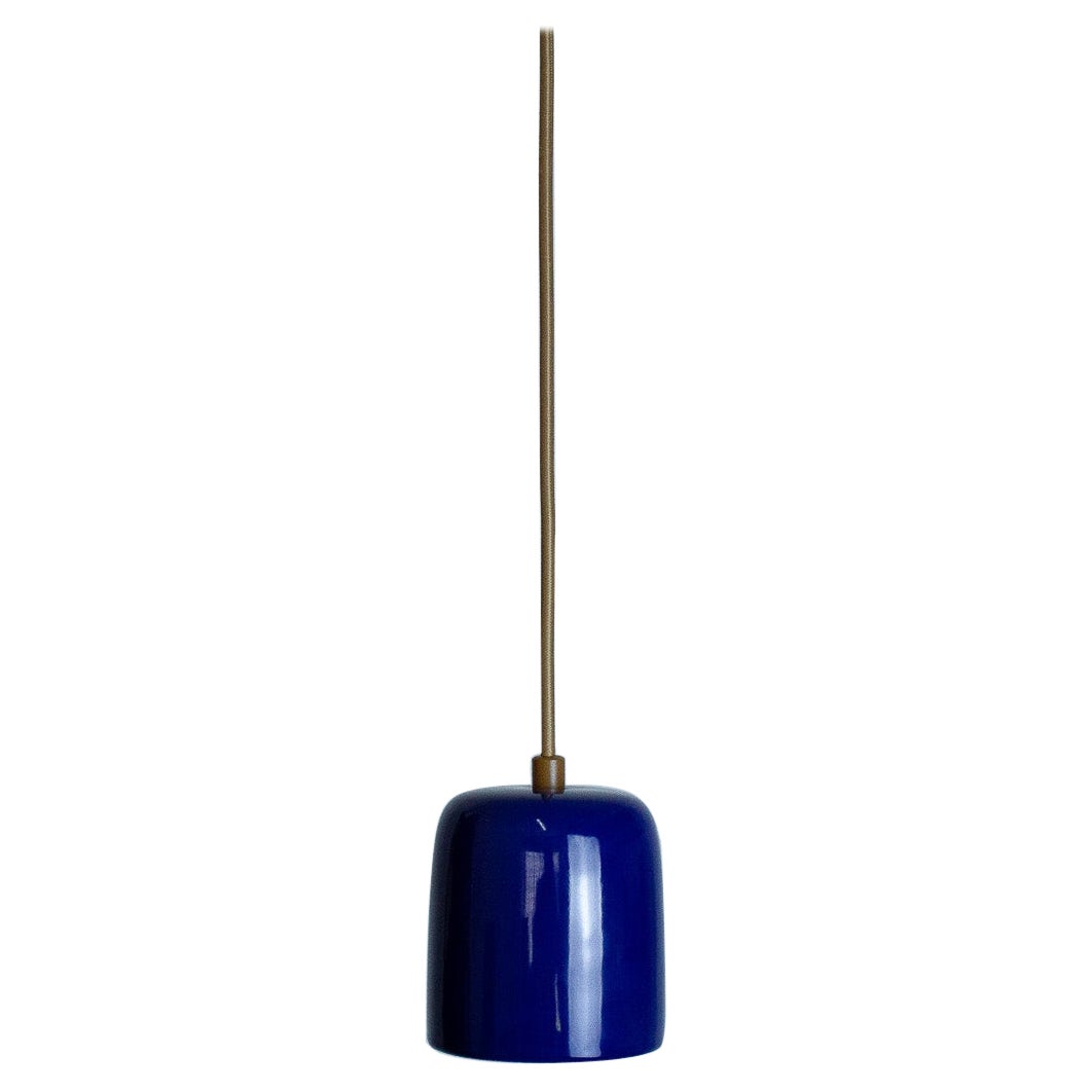 Ciondolo Cuia - blu - Collection'S - Ceramica brasiliana