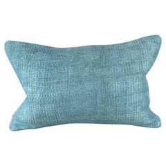16 x 24 Cojín de cáñamo Cojín turco Cojín azul natural Funda de cojín #6218