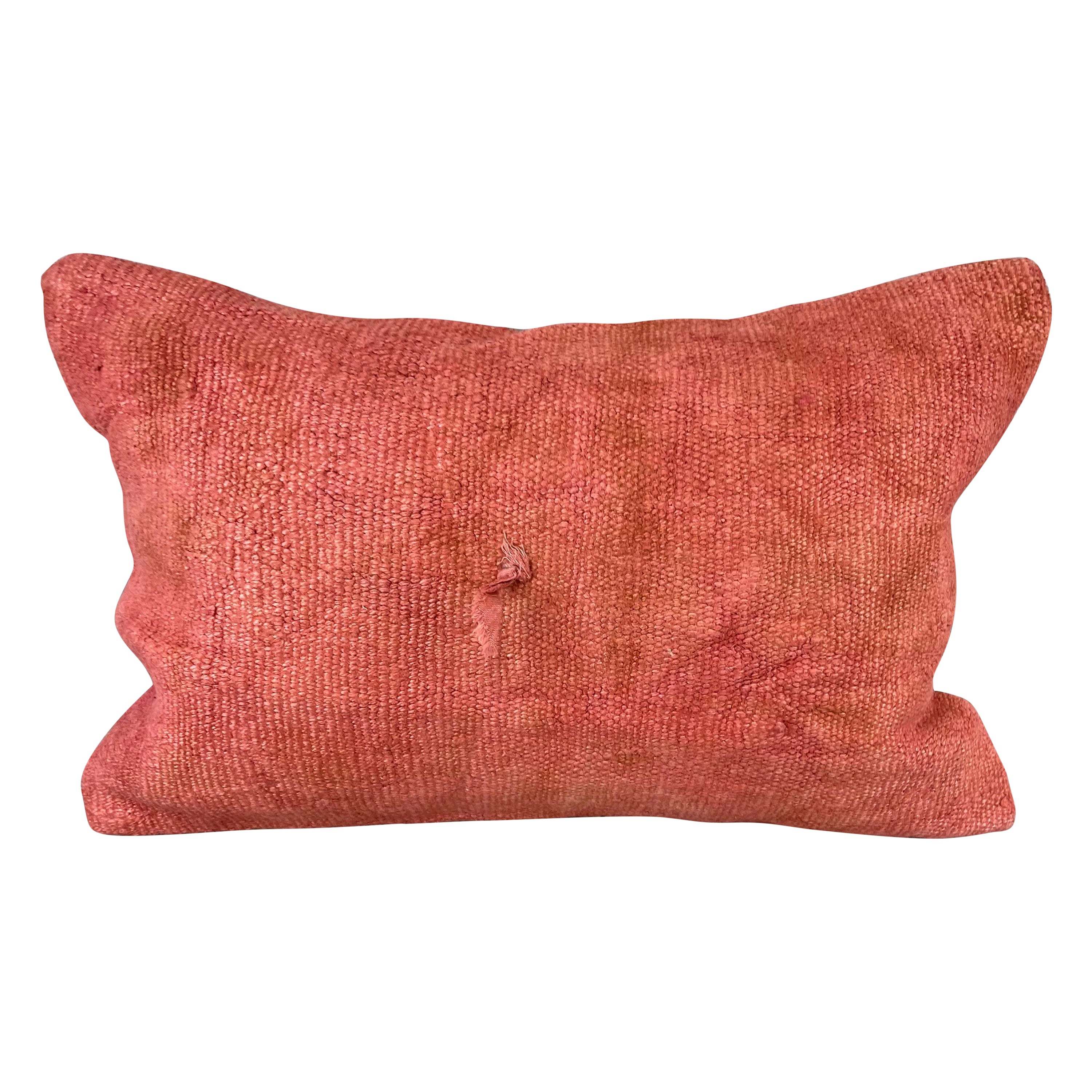 16 x 24 Cojín de cáñamo Cojín turco Cojín natural rojo Funda de cojín #6001 en venta