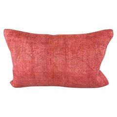 16 x 24 Cojín de cáñamo Cojín turco Cojín rojo natural Funda de cojín #6004