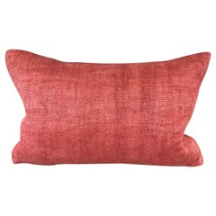 16 x 24 Cojín de Cáñamo Cojín Turco Cojín Natural Rojo Funda de Cojín #6003