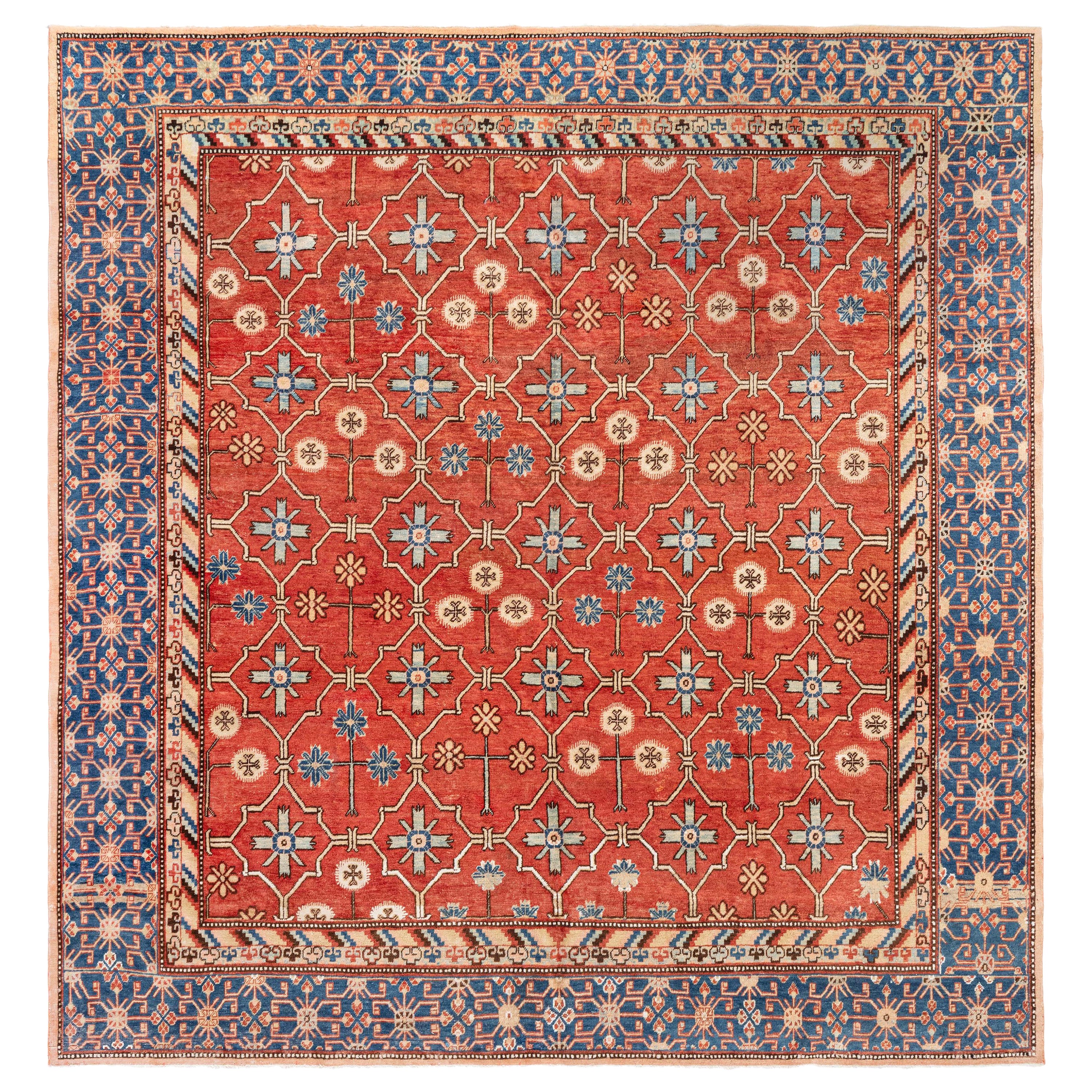 Doris Leslie Blau Tapis 'Khotan' Samarkand Vintage