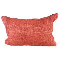 16 x 24 Cojín de cáñamo Cojín turco Cojín rojo natural Funda de cojín #6020
