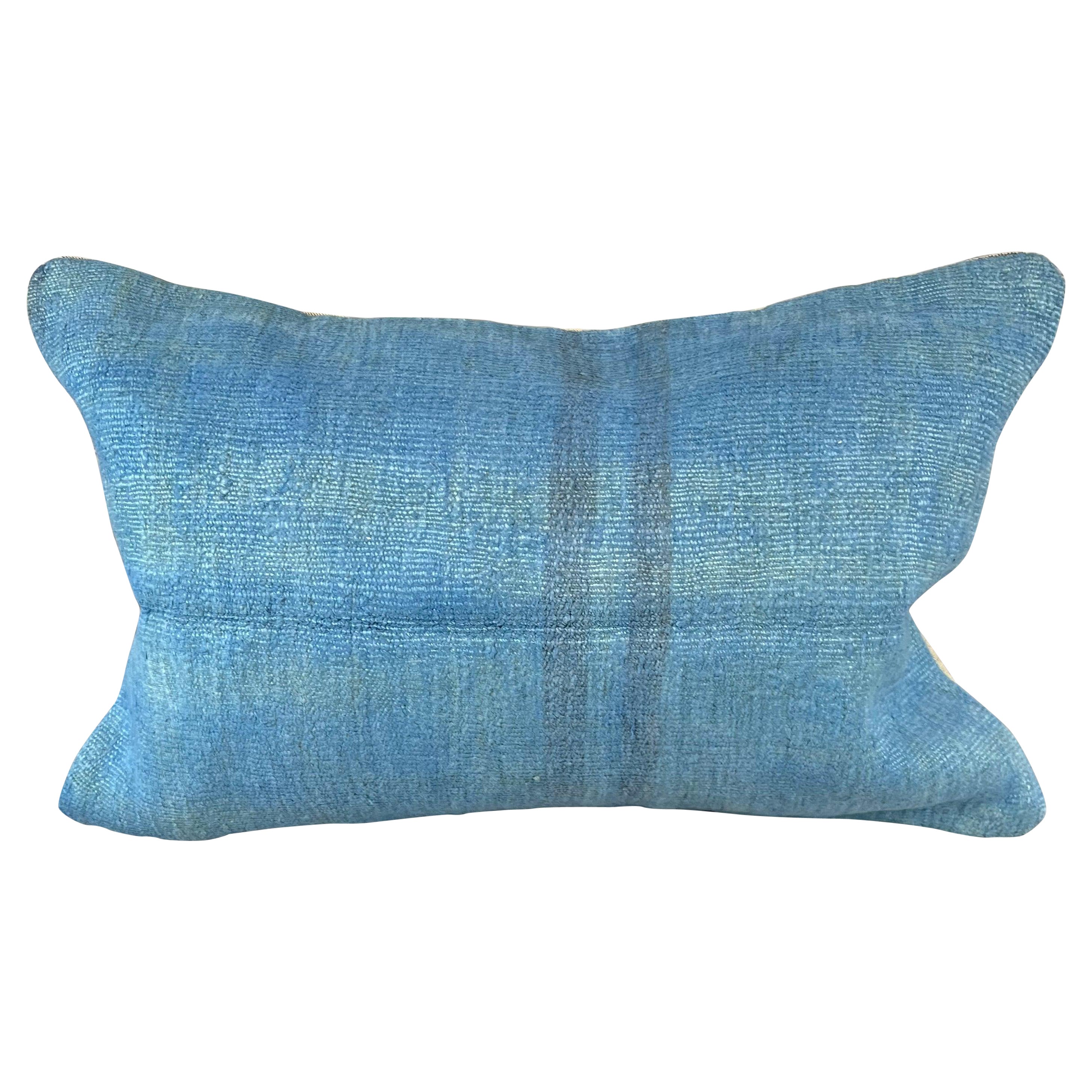 16 x 24 Cuscino Hempe Cuscino Turco Nature Blu Cuscino Copri Cuscino #6223