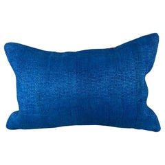 16 x 24 Zoll Kissen mit türkischem Kissen im Kissenschliff, natürliches Blau, Kissenbezug #6244