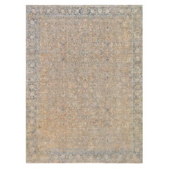 Doris Leslie Blau Antique Persian Tabriz Handmade Wool Rug