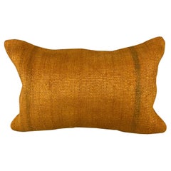 16 x 24 Cojín de cáñamo Cojín turco Cojín naranja natural Funda de cojín #6265
