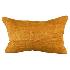 16 x 24 Hemp Kissen Türkisches Kissen mit natürlichem orangefarbenem Kissen-Kissenbezug #6278