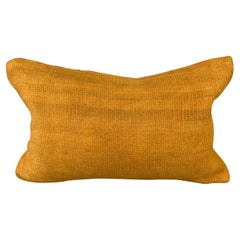 16 x 24 Hemp Kissen Türkisches Kissen mit natürlichem orangefarbenem Kissen-Kissenbezug #6263