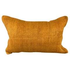 16 x 24 Cojín de cáñamo Cojín turco Cojín naranja natural Funda de cojín #6259