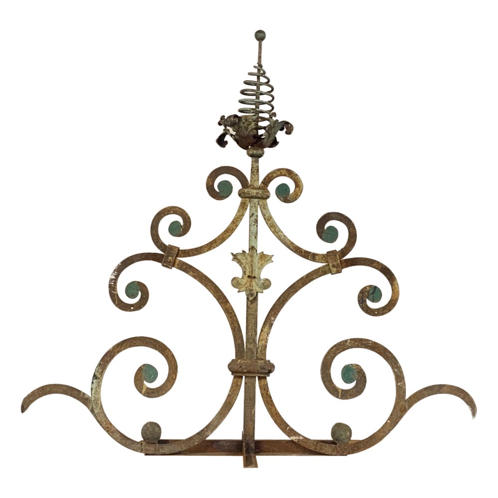 Élément architectural de château français du 19ème siècle