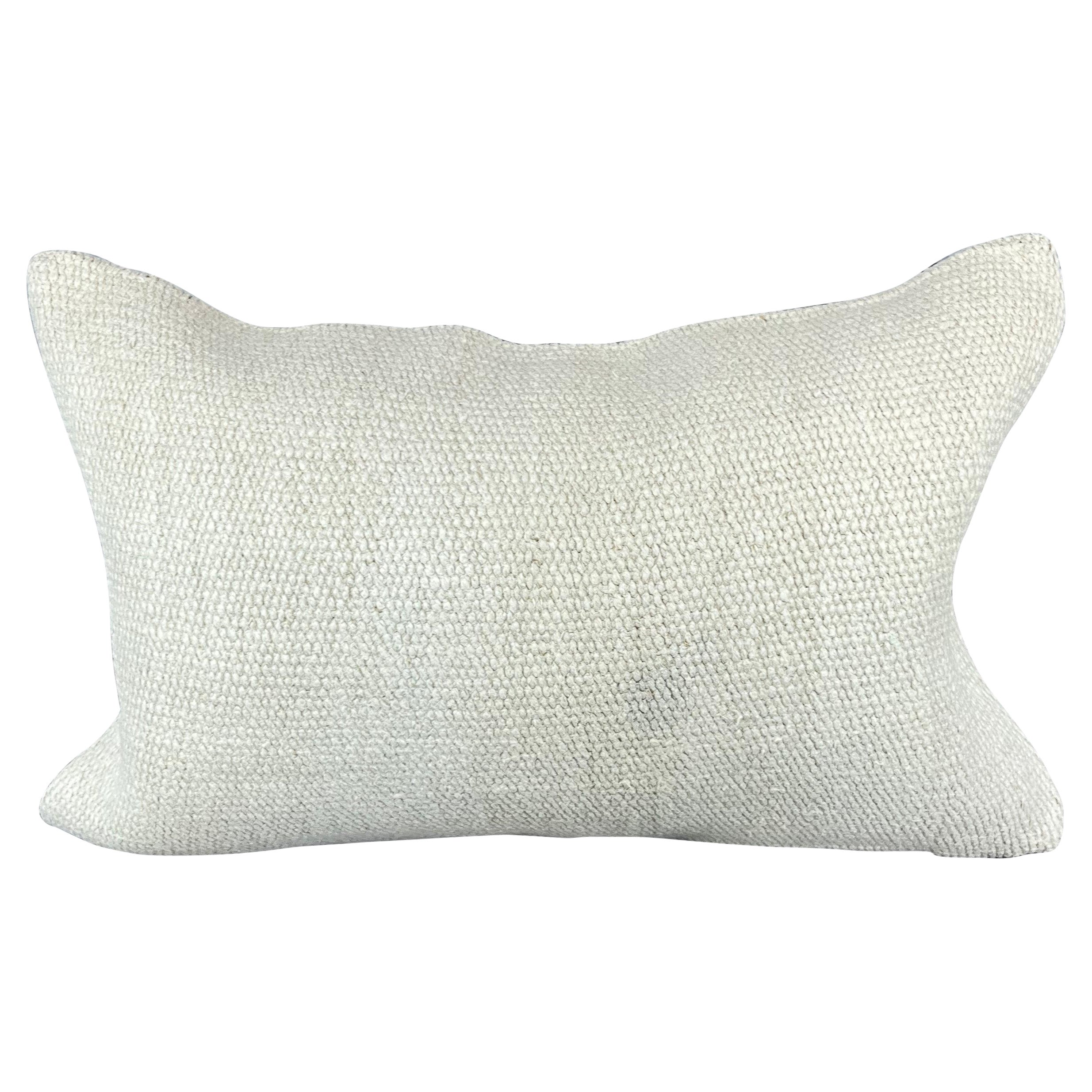 16 x 24 Zoll Kissen mit türkischem Kissen im Kissenschliff und natürlichem weißem Kissenbezug #6073 im Angebot